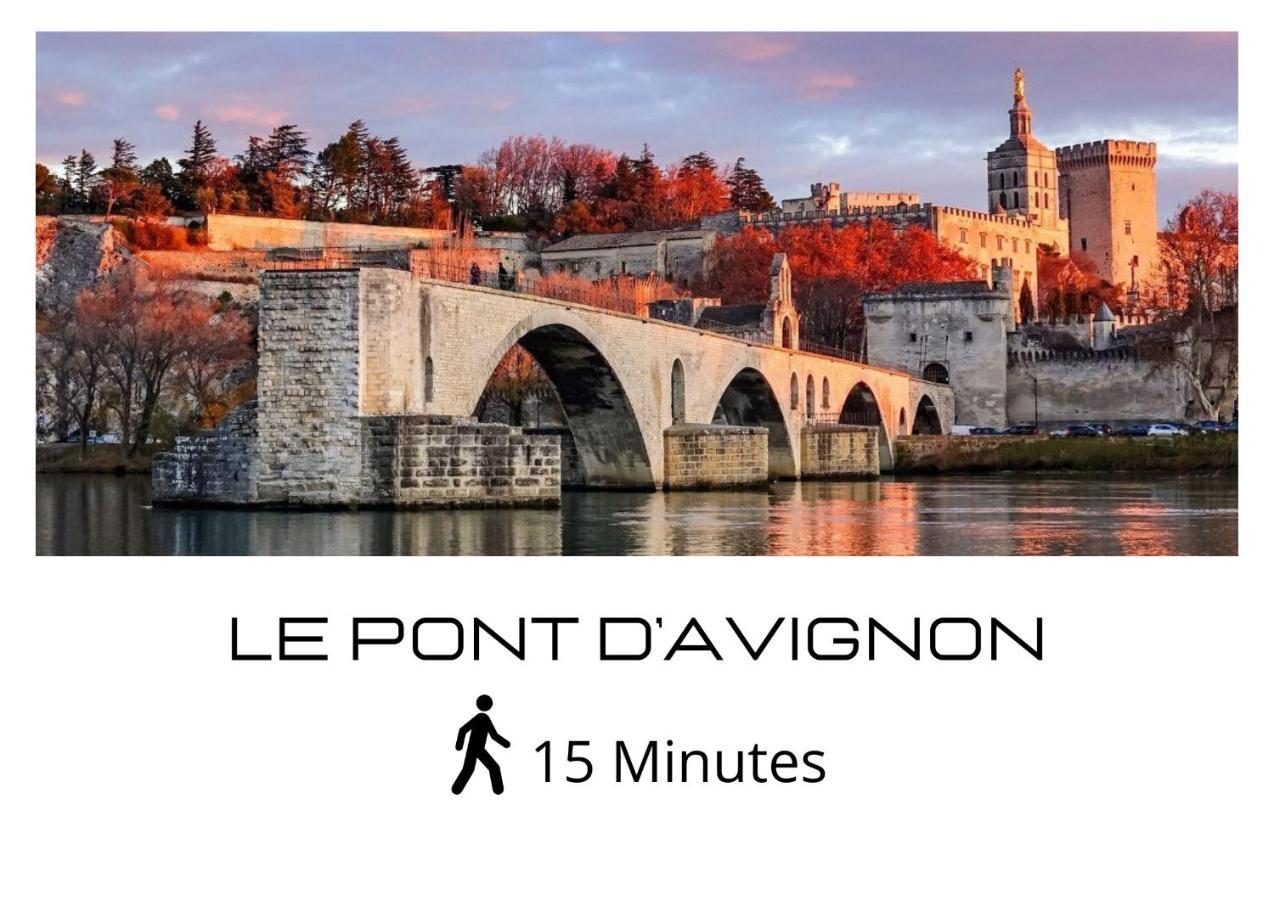 Charmant Studio Tres Bien Situe Aux Remparts אביניון מראה חיצוני תמונה